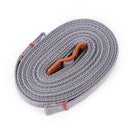 2pcs Cargo Tie Down Lash Belt with Buckle Travel Luggage Strap (Orange)