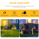 LED Shower Solar Light String Waterproof Yard Art Light (With Support A) Newly