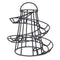 Skelter Egg Deluxe Modern Spiraling Dispenser Rack Space Basket Z7O6 N7A0