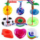Pool Cup Holder - Inflatable Drink Holder Beverage Pool Float Cup Holder 9 Pcs