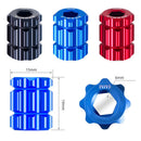 Aluminum Alloy Bicycle Crank Remove Tools Road Bike Crankset Wrench (Blue)