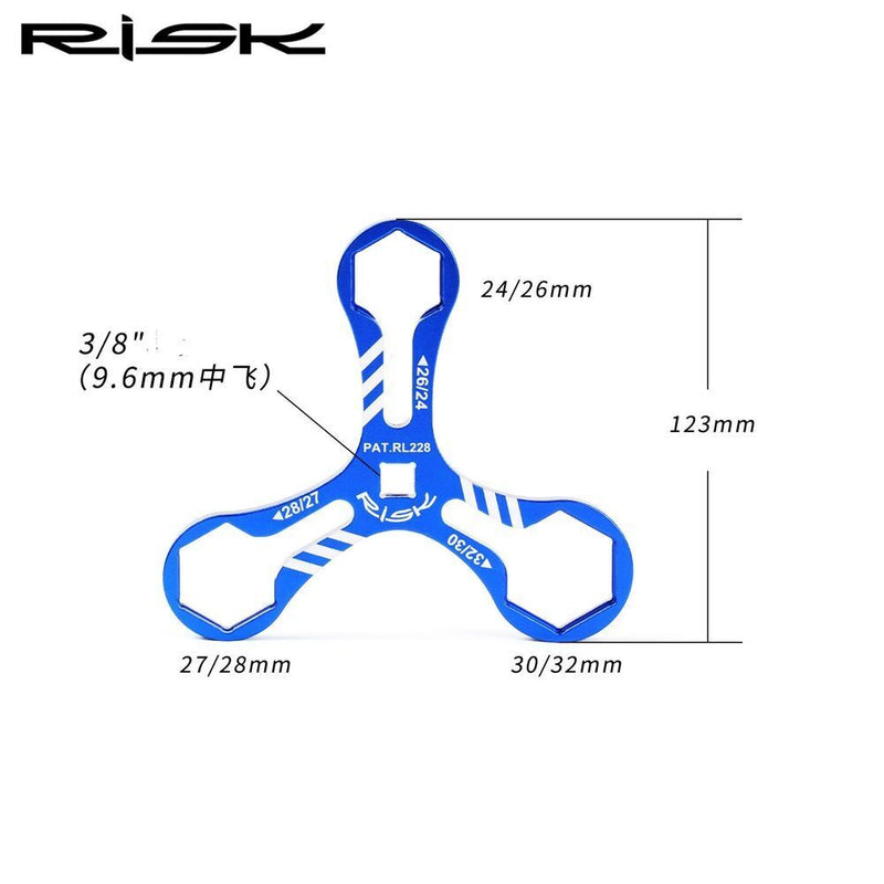 XCM XCR XCT MTB Bike Front Fork Shock Absorber Repair Tool 8T 12T Wrench