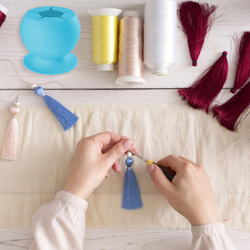 Portable Silicone Waste Collector Household Suction Cup Sewing Scrap Collecti