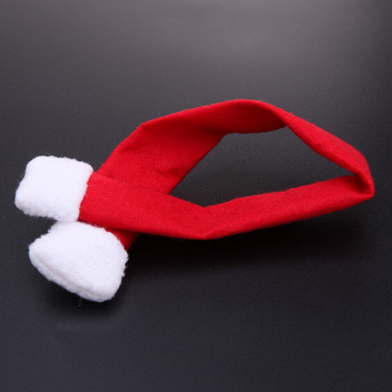 Christmas Wine Bottle Cover Christmas Hat Christmas Decorations Bottle Wic