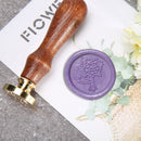 Fire Paint Sealing Wax Tablet Lacquer Seal Pill Envelope Decor (Wisteria) Newly