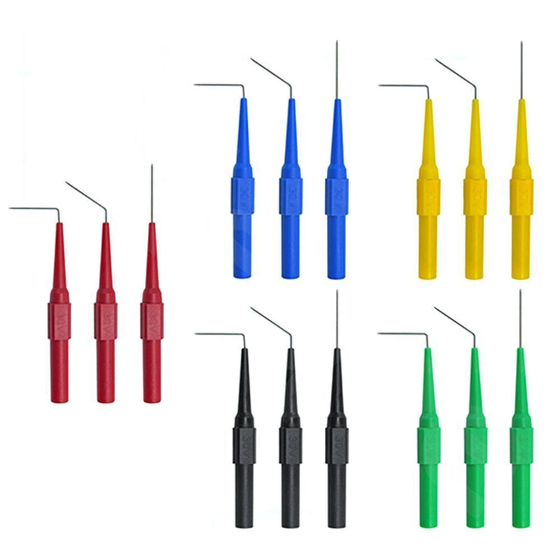 Durable Multimeter Test Lead Kit Test Probe Set U-shaped Plug Test Tools Set
