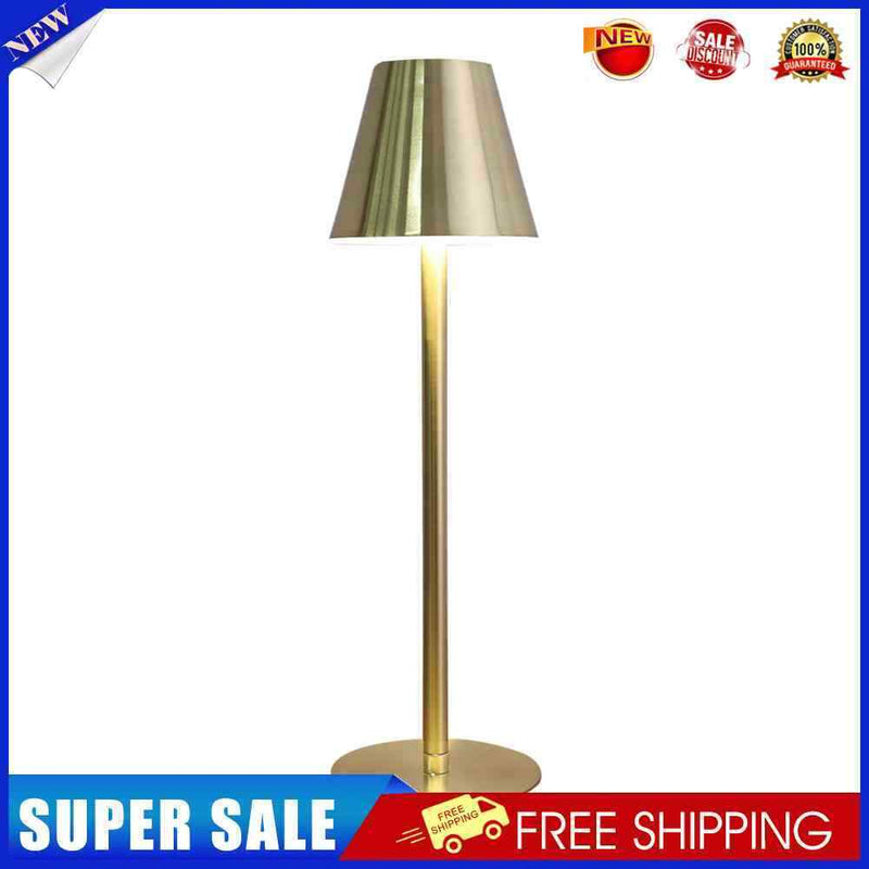 #A Rechargeable Desk Lamp Touch Dimming Metal Table Lamps for Bar Cafe Home Room