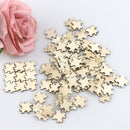 Creative Cutout Wood Chips Wedding Hang Decor Pendant DIY Handmade Craft Slices