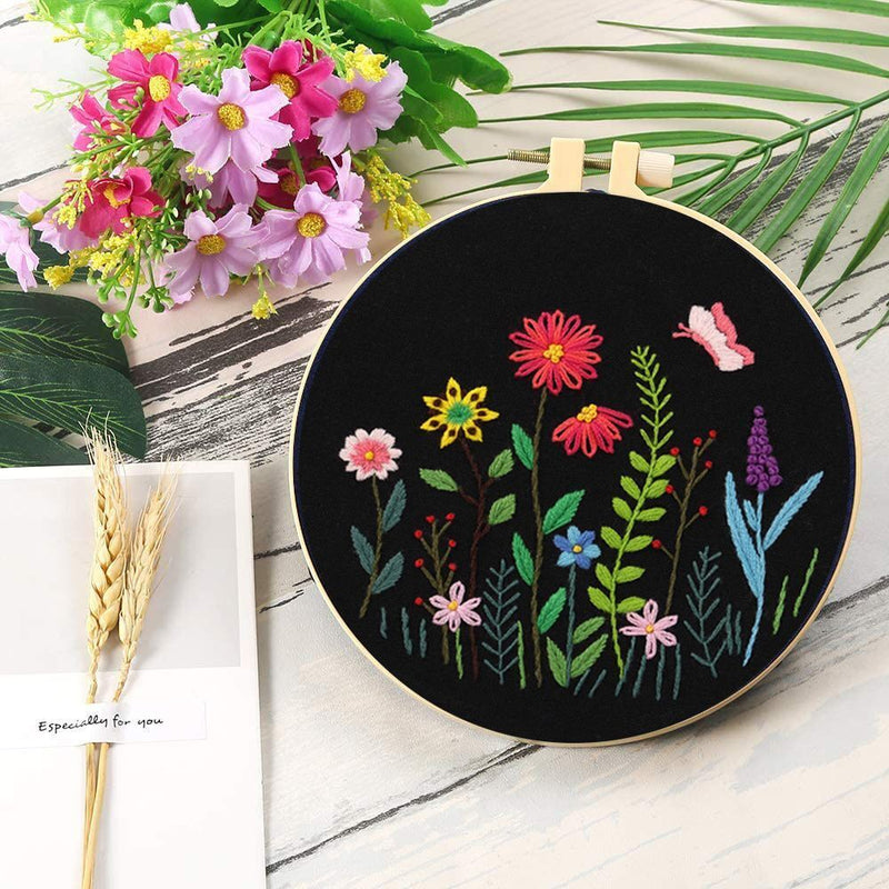Art Cross Stitch Suit Handmade Crafts Needle Thread Kit Embroidery Starter Kit