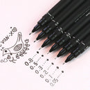 6pcs Micron Fine Line Pen 005 01 02 03 05 08 BRUSH Art O1O9 Tools Supplies U2J3