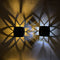 Garden Solar Post Light LED Outdoor Fence Gate Pillar Head Courtyard Lamp Newly