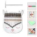 17 Key Crystal Transparent Kalimba Acrylic Thumb Piano Musical (Deer) Newly