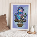 Full Embroidery Set Needlework Cross Stitch Kit 14CT Counted DIY Dream Art