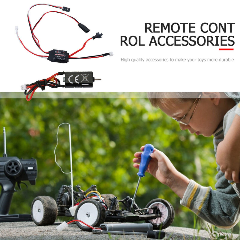 #A 050 Bushed Motor 30A Bushed ESC Kits for 1/24 RC Crawler Axial SCX24 AXI00002