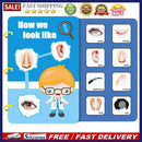 Montessori Baby Quiet Busy Board Toys Early Learning Knowledge Developing T