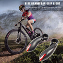 2x Bicycle Handlebar Grip Light 3 Modes MTB Turn Signal Safety Warning Lamp