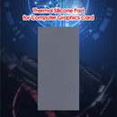 12.8 W/mk Silicone Conductive Thermal Pads 85x45mm for GPU CPU Chipset Heatsink