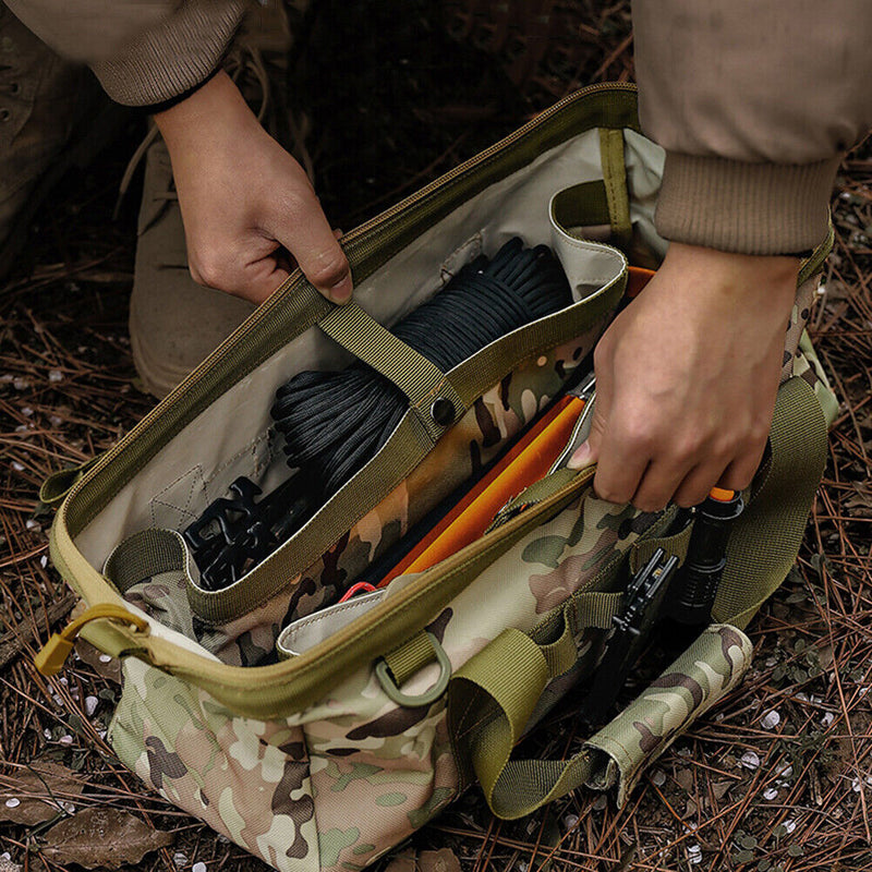 Waterproof Sport Gym Bag Outdoor Molle Camp Hiking Backpack (CP Camouflage)