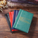 120 Pockets Coins Album Collection Book Commemorative Coin Holders (Black)