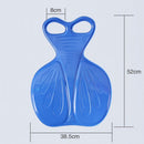 Grass Thicken Winter Sand Slider Ski Board Snow Luge Sleigh Snow Sled