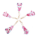 5pcs DIY Diamond Painting Keychain Gnome Special-shaped Drill (AA985) Newly