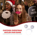 Adults Children Kids Christmas Headband Deer Great Antler Hair Accessories Gi