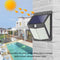 238LED Solar Wall Lamp Waterproof Motion Sensor Outdoor Garden Decor Light