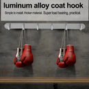 Wall Mounted Hooks Coats Clothes Hat Row Hook Towel Hanger Rack(6 Hooks Newly