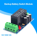 12V 150W Backup Battery Switch Module Automatic Switching Battery Power Suppl