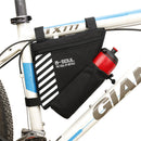 Bike Bicycle Bag Front Tube Frame Handlebar Cycling Triangle Pouch (Black) Newly