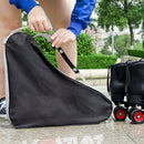 Speed Skates For Ice Roller Skating Waterproof Black Thick Portable Skate Bag