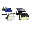 2pcs Solar Light Motion Sensor 3 Modes 106LED+Remote Control