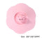 Torx Silicone Cup Cover Heatproof Reusable Cartoon Tea Lid (Pink Pig Head)