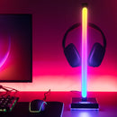 2pcs RGB LED Rhythm Strip Light Kits Voice-Activated Decor Music Lamp Bar Newly