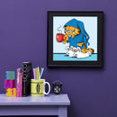 Cartoon Cat Full Round Drill Home Decoration Wallart Prints for Living Room