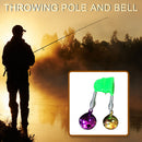 Fishing Bite Alarms Bell Rod Pole Clamp Tip Clip Ring Fishing Accessories Newly