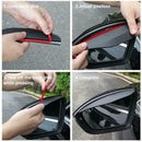 2* Carbon Fiber Black Car SUV Rear View Side Mirror Rain Guard Visor D7O1
