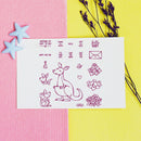 Silicone Seal Cutting Dies Handmade Mould Paper Card Ornaments for Scrapbook