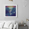 5D DIY Full Special Shaped Drill Diamond Painting Dolphin Animal for Decor Newly