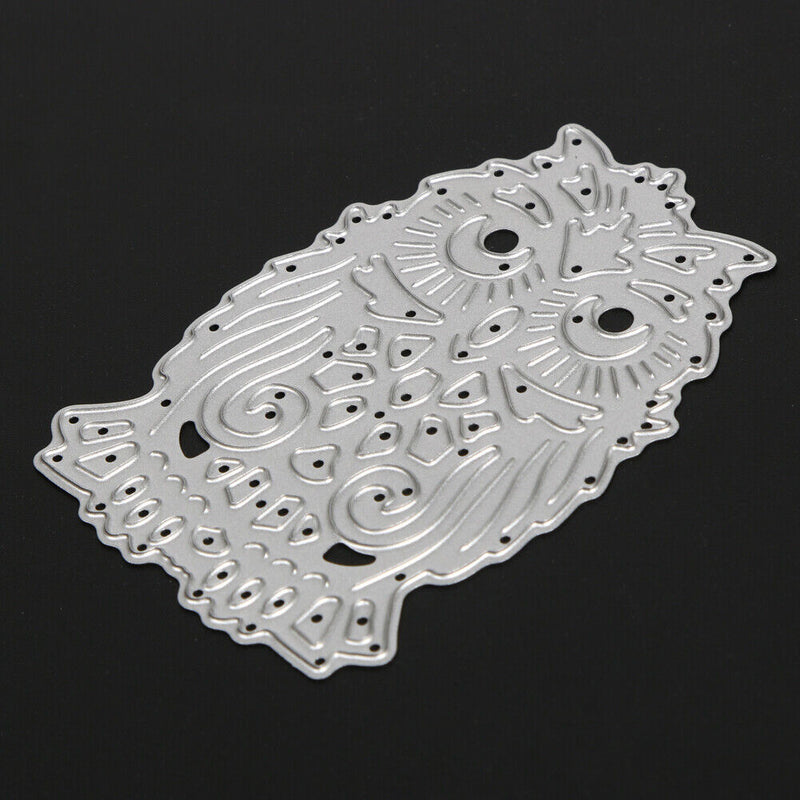 Owl Design Metal Cube Cutting Dies for DIY Scrapbooking Embossing Folders