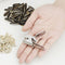 Stainless Steel Nut Sheller Nut Pincers Melon Seed Opener Kitchen Tool (S)
