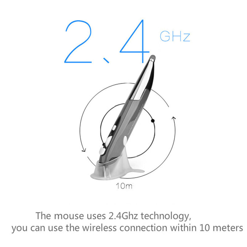 PR-06 3-Inch RF 2.4GHz Wireless Mouse Presenter Presentation Remote Stylus Pen