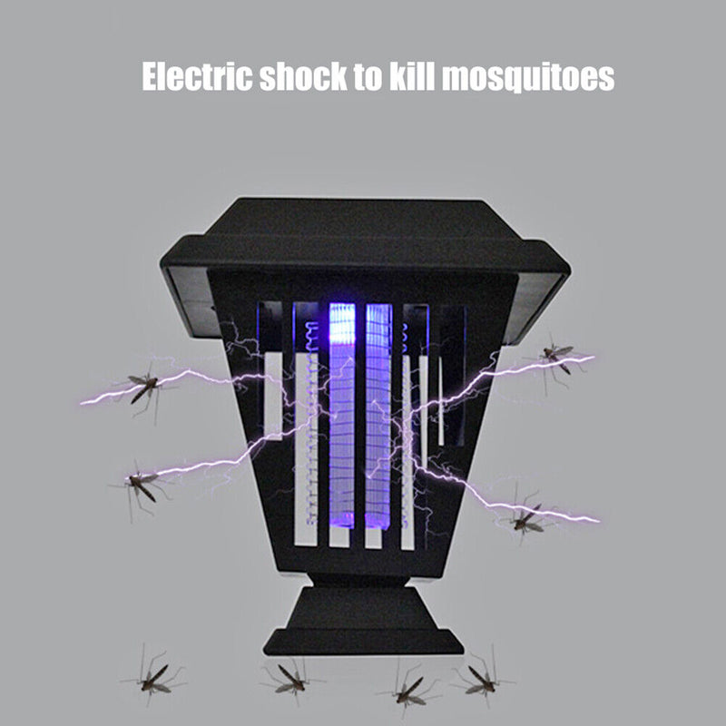 LED Solar Mosquito Killer Lamp Outdoor Waterproof Lawn Stake Night Lights Newly