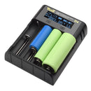 Ni-MH 18650 4 Slots Smart Charger Charging Slot Li-ion Battery Battery Charger