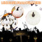 12PCS Mini Artificial Foam Pumpkin Simulation Props Halloween Party Decor White/
