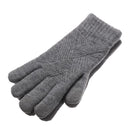 Warm Female Knitted Full Finger Gloves Winter Warm Touch Screen Mittens Woolen