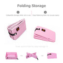 #A Waterproof Litter Box Bedpan Foldable Outdoor Travel Car Toilet Tray for Cat