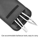 BBQ Tool Storage Bags, Portable Chef Organizer, Grillutensil