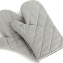 Heat Resistant Oven Baking Gloves Stove Kitchen Insulation Gloves (Gray)