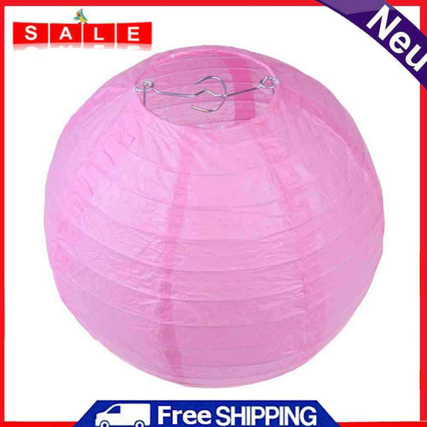 6"" Round Chinese Paper Lantern Birthday Wedding Decor Crafts DIY Paper Lamp